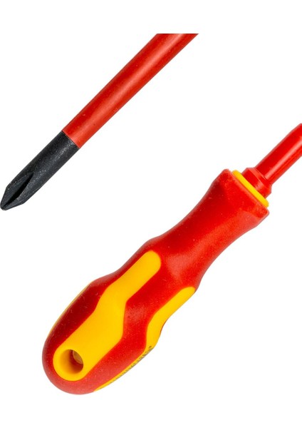 834101 Slim Serisi Elektrikçi Izoleli Yıldız Tornavida PH1X80 mm fiyatları