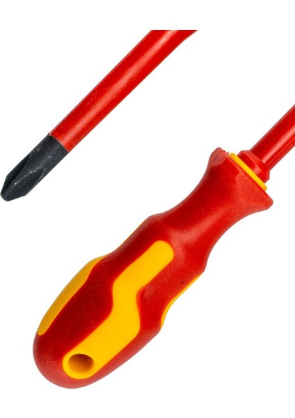 834102 Slim Serisi Elektrikçi Izoleli Yıldız Tornavida PH2X100 mm fiyatları