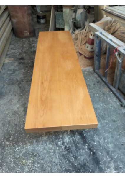 Kütük Ağaç Mutfak Tezgahı 50X160.CM Istenilen Ölçüde Özel Üretiliyor