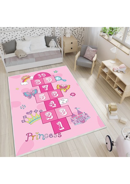 Yıkanabilir Bambu Eğitici Pembe Sek Sek Çocuk Halısı Bmb-Hp-644 fiyatları