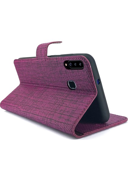 General Mobile Gm 10 Kılıf Fitcase Fabric Kapaklı Cüzdanlı
