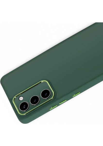 Samsung Galaxy S23 Plus Kılıf Freya Lazer Lens Kamera Çerçeveli Silikon Kapak