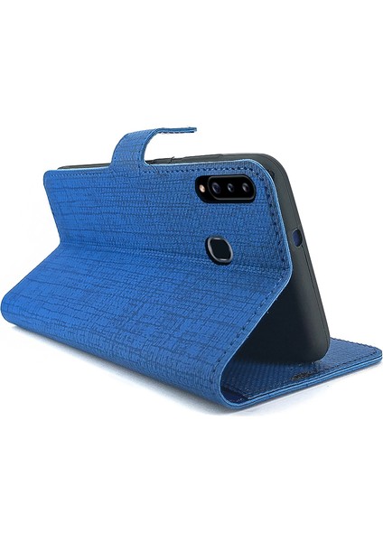 General Mobile Gm 10 Kılıf Fitcase Fabric Kapaklı Cüzdanlı