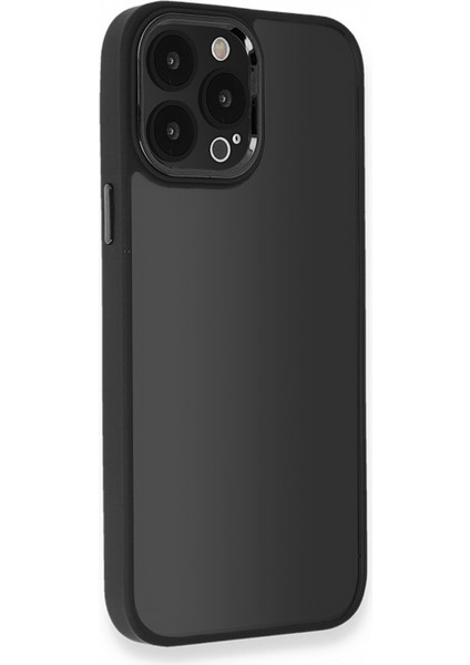 iPhone 13 Pro Max Kılıf Freya Lazer Lens Kamera Çerçeveli Silikon Kapak