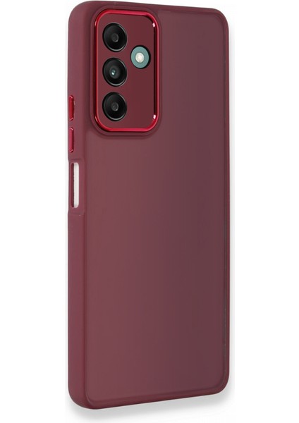 Samsung Galaxy A04S Kılıf Freya Lazer Lens Kamera Çerçeveli Silikon Kapak
