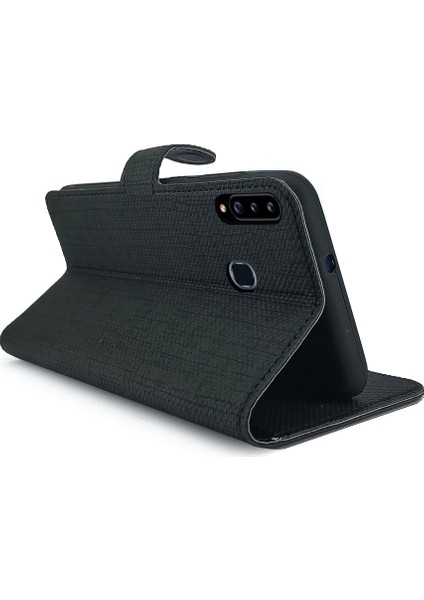General Mobile Gm 10 Kılıf Fitcase Fabric Kapaklı Cüzdanlı
