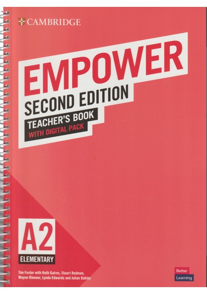 Empower A2 Teacher's Book + Student's Book + Workbook + Acedemic Skills + Kod