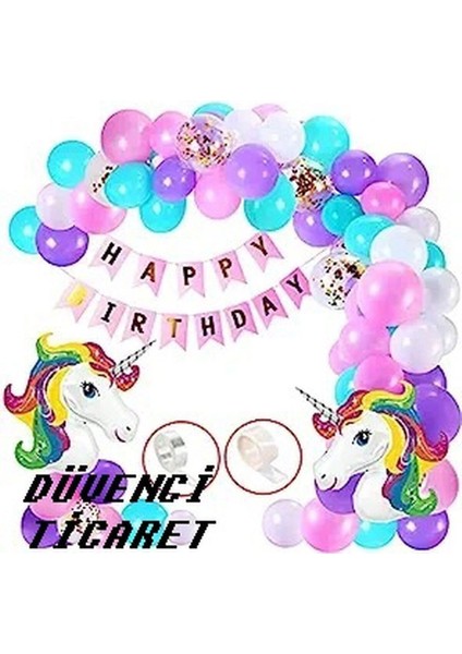 Lüks Doğum Günü Balon Seti