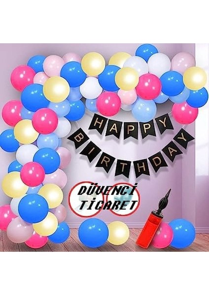 Lüks Doğum Günü Balon Seti