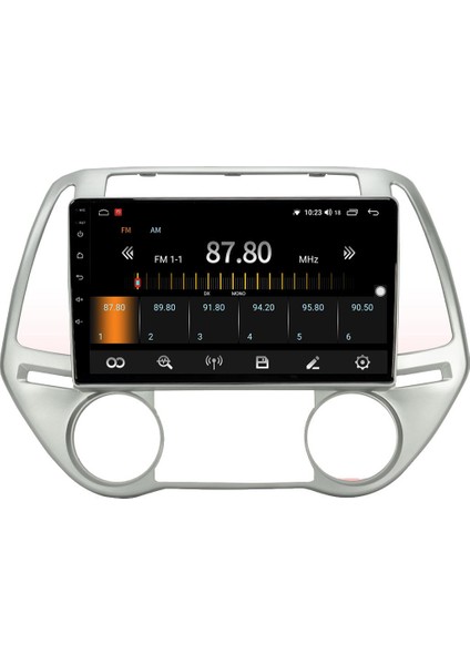 Hyundai I20 Android 10 Multimedya Carplay 2gb Ram + 32GB HDD Navigasyon Ekran