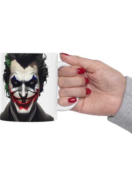 Ozzyland Baskılı Özel Tasarım Joker Kahve Kupası