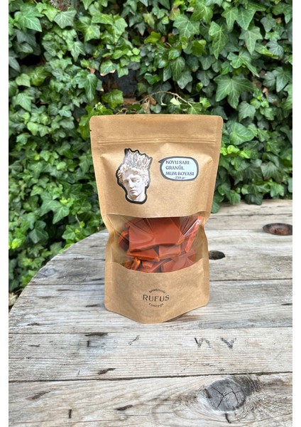 Koyu Sarı Granül Mum Boyası ( 250 gr )