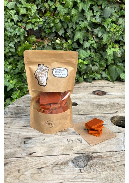 Koyu Sarı Granül Mum Boyası ( 250 gr )