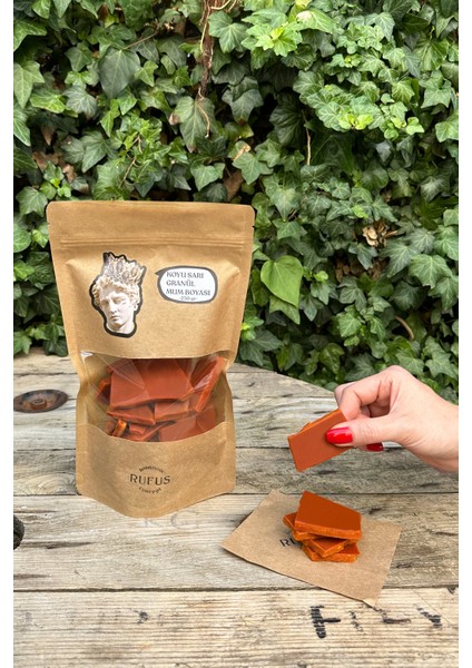 Koyu Sarı Granül Mum Boyası ( 250 gr )