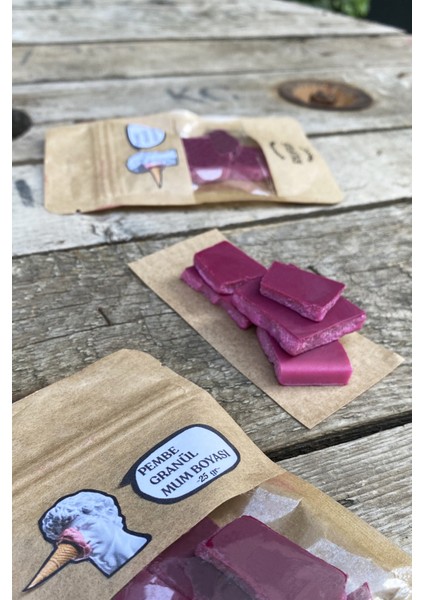 Pembe Granül Mum Boyası ( 50 gr ) fırsatları