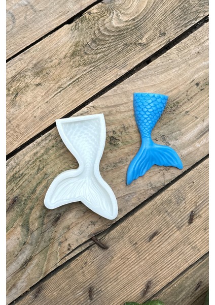 Deniz Kızı Kuyruğu Büyük Tekli Mum Kalıbı ( Silikon ) fiyatları