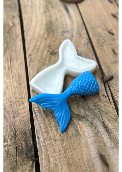 Deniz Kızı Kuyruğu Büyük Tekli Mum Kalıbı ( Silikon ) fırsatları