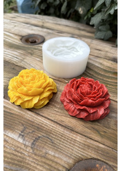 Şakayık Mum Kalıbı ( Silikon )