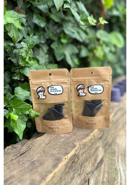 Mor Granül Mum Boyası ( 10 gr )