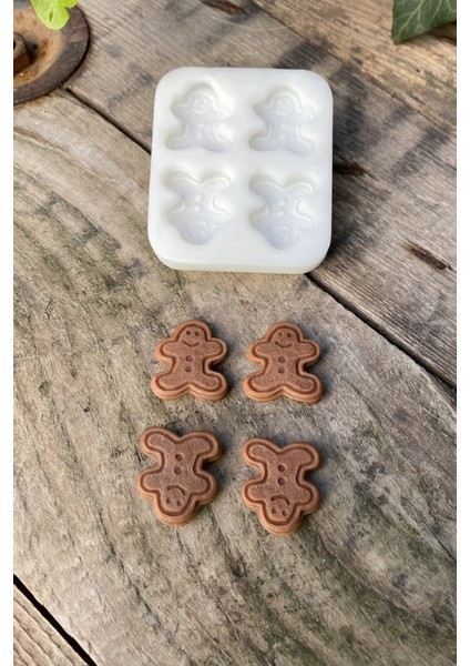Ginger Bisküvi Mum Kalıbı ( Silikon ) fiyatları