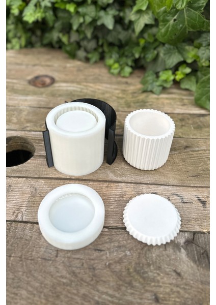 Kap-8 Silikon Tırtıklı Yüzey Kap Kalıbı (Kapaklı) (Kasnaklı) modelleri
