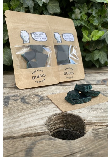 Koyu Yeşil Granül Mum Boyası ( 20 gr ) modelleri