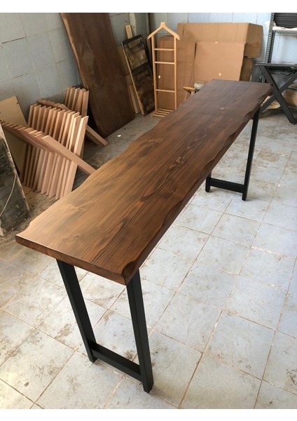 Kütük Bar Masası Modeli 180X50.CM