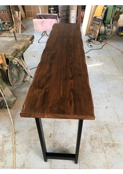 Kütük Bar Masası Modeli 180X50.CM