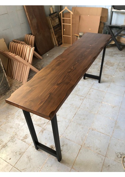 Kütük Bar Masası Modeli 180X50.CM