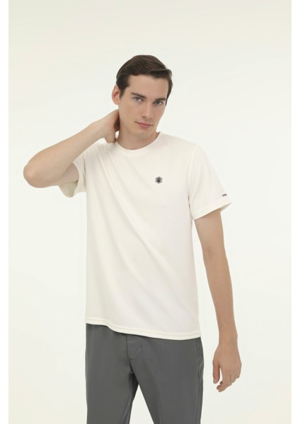 ml Rafael 11SN530 3fx Beyaz Erkek Kısa Kol T-Shirt