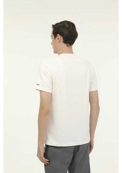 ml Rafael 11SN530 3fx Beyaz Erkek Kısa Kol T-Shirt