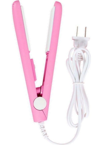 Mini Taşınabilir Saç Düzleştirici Çantaya Sığabilen Saklama Kutulu Seyehat Saç Düzleştirici Pratik indirimleri