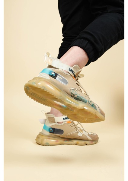 Guja Triko Cilt Garnili Bilekli Erkek Sneakers Bej fiyatları