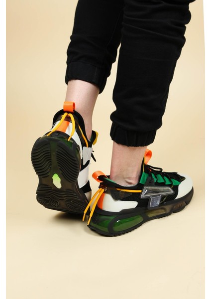 GUJA Bağcık Detaylı Triko Erkek Spor Ayakkabı modelleri