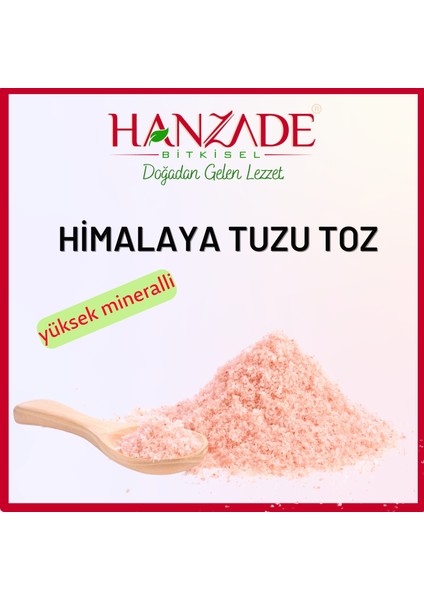 Pembe Himalaya Tuzu Toz 1 kg x 3 Adet