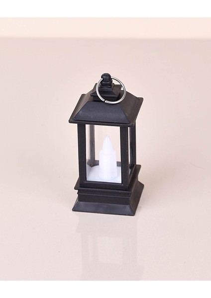 Alithestereo Mini Fener LED Mum Kare 2 Adet (Lisinya) Alithestereo