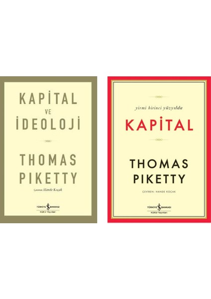 Yirmi Birinci Yüzyılda Kapital - Kapital ve Ideoloji ( Güncel ve Genişletilmiş Baskı) / 2 Kitap