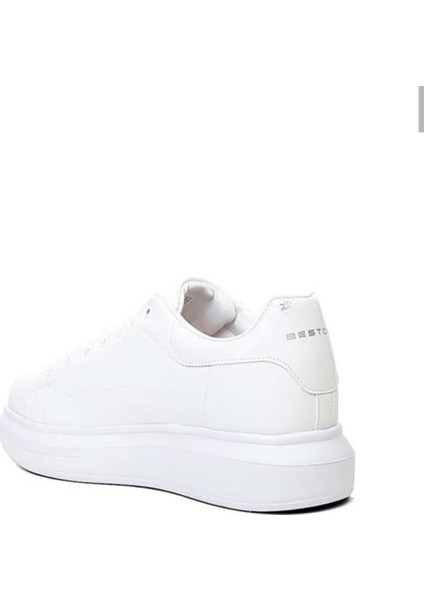 Beyaz Yüksek Taban Comfort Erkek Ayakkabı modelleri