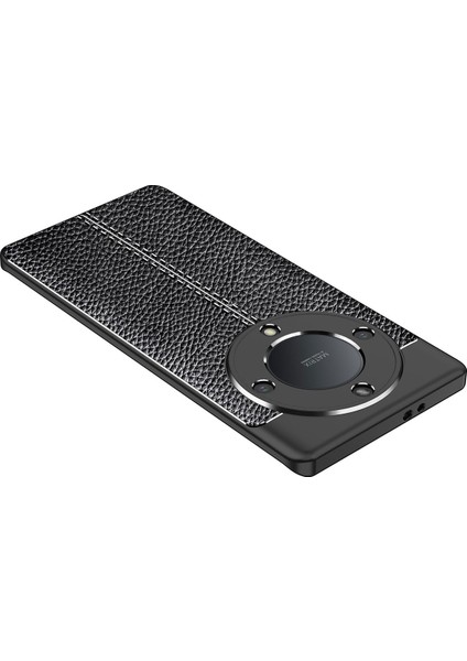 Huawei Honor X9A Kılıf Deri Desenli Lux Niss Silikon fırsatları