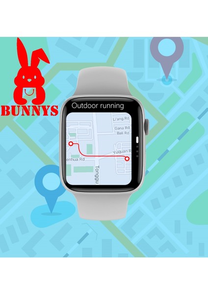 Samsung Uyumlu Akıllı Saat Watch 8 Pro 45MM Nfc Özellikli Bt Çağrı Destekli fırsatları