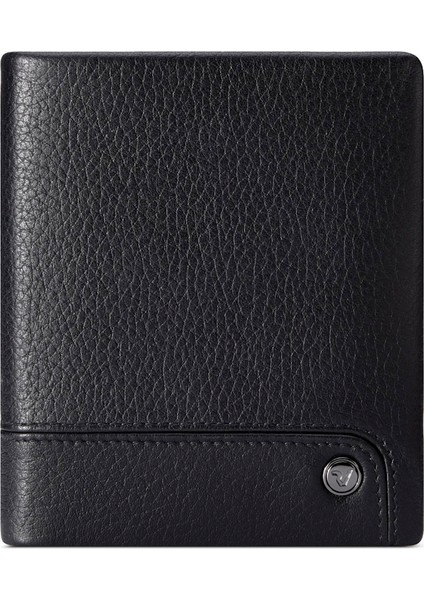 Erkek Cüzdan & Kartlık 41241401 Roncato Alaska Small Wallet With With Coins Pocket Black