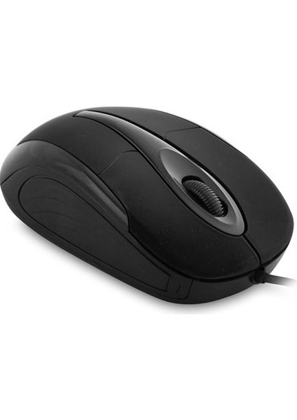 SM-800 Siyah USB Optik Mouse