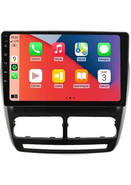 Fiat Doblo D3 Carplay Android 10 Inç Ekran 2 GB Ram 32 GB Hafıza Navigasyon Multimedya Teyp