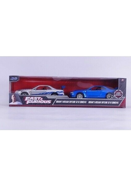 Fast And Furious 132 Diecast Brians Nissan Skyline 2 Ceren U.a.s.m.