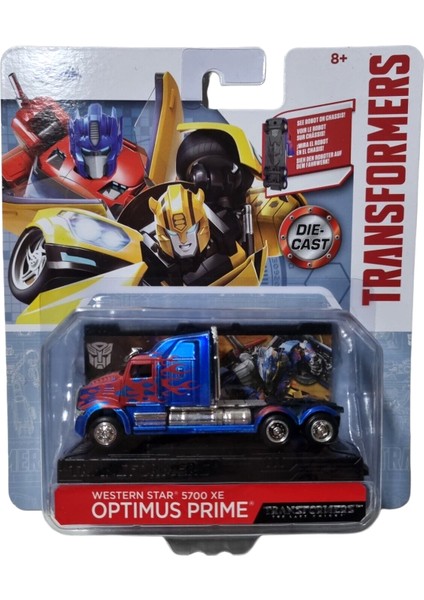 Jada Toys - Transformers Optimus Prime Western Star 5700 Xe The Last Knight Ceren U.a.s.m.