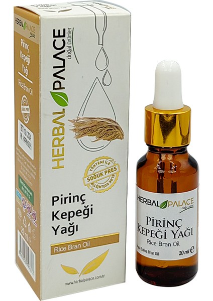 Pirinç Kepeği Yağı 20 ml