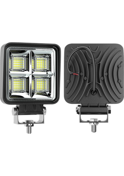Off Road Geniş Açı 4 Inç 64 LED Iş Makinesi Kamyon Traktör Projektör Çalışma Sis Lambası fiyatları