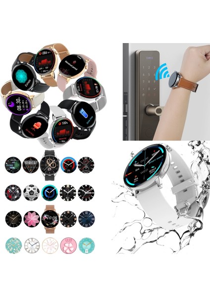 Akıllı Saat Xiaomi Uyumlu Mini Kadınlar Için Konuşma Özellikli Mini Smart Wtch