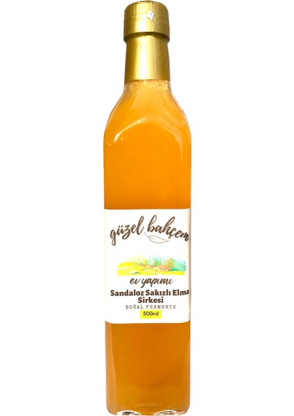 Sandaloz Sakızlı Elma Sirkesi 500 ml 2'li Paket
