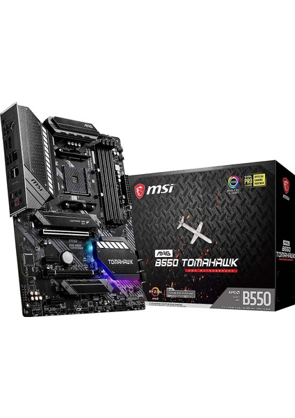 Msı Mag B550 Tomahawk Amd Amd4 Ddr4 M.2 USB 3.2 Gen 2 HDMI Atx Oyun Anakartı